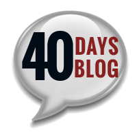 40DAYSBLOG