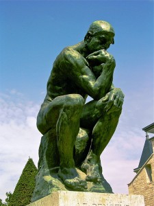 "The Thinker, Rodin" by Andrew Horne 